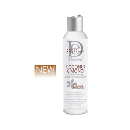 Design Essentials Coconut & Monoi Curl Enhancing Dual Hydration Milk 8oz